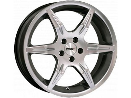 Alu kola TSW RIB, 18x8 5x100 ET35, stříbrná metalíza