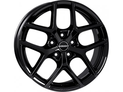 Alu kola BORBET Y, 19x9.5 5x114.3 ET45, černá lesklá