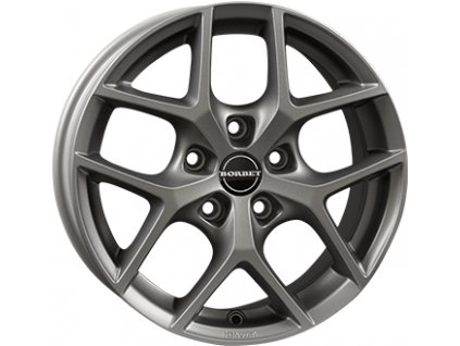 Alu kola BORBET Y, 19x8.5 5x114.3 ET40, titanová