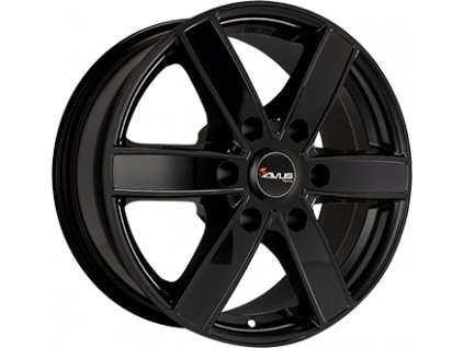 Alu kola AVUS VELGEN AC-V61, 16x6.5 6x120 ET50, černá lesklá