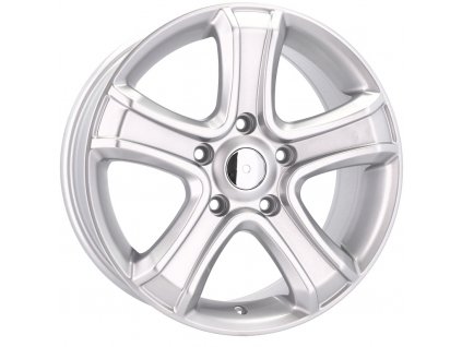 Alu kola Racing Line BK258, 17x7.5 5x130 ET55, stříbrná