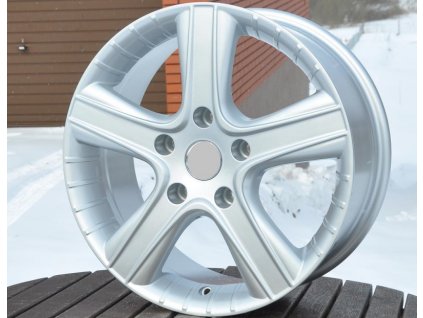 Alu kola Racing Line BY295, 17x7.5 5x130 ET50, stříbrná