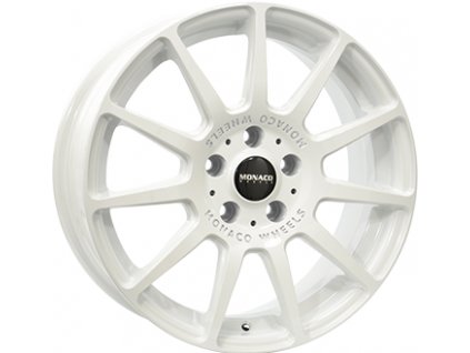 Alu kola MONACO WHEELS RALLYE, 17x7 4x108 ET25, bílá (zátěžová)