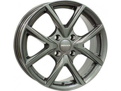 Alu kola MONACO WHEELS 2 CL2, 16x6.5 4x100 ET40, tmavě šedivá