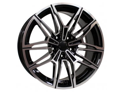 Alu kola Arceo DY928, 18x8 5x112 ET30, černá + leštění