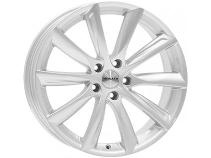 Alu kola MONACO WHEELS GP6, 18x8 5x114.3 ET38, stříbrná