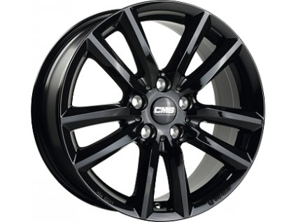 Alu kola CMS C27, 18x7 5x114.3 ET35, černá lesklá