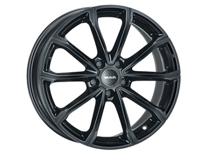 Alu kola MAK DAVINCI4, 17x6.5 4x108 ET43, černá lesklá