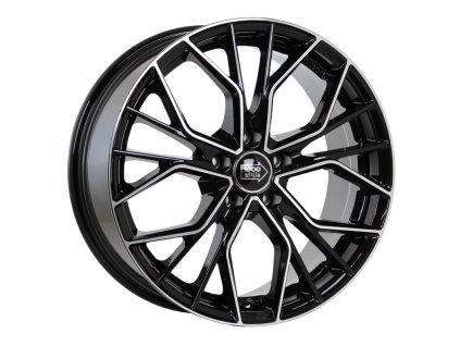 Alu kola Mille Miglia MM1020, 19x8 5x112 ET45, černá + leštění