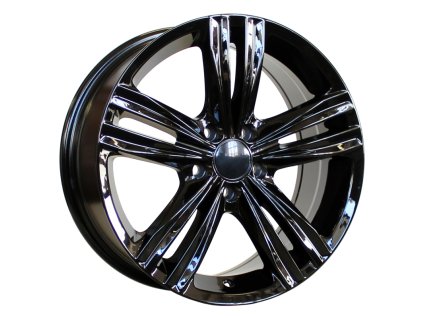 Alu kola Racing Line B5293, 16x7 5x112 ET43, černá lesklá
