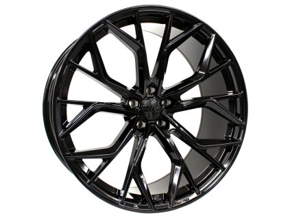 Alu kola Haxer HX041, 18x8 5x112 ET30, černá lesklá