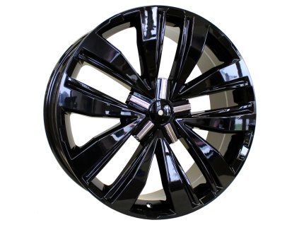 Alu kola Racing Line A5377, 17x7.5 5x120 ET50, černá lesklá