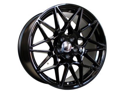 Alu kola Racing Line B5167, 17x7.5 5x120 ET37, černá lesklá