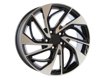 Alu kola Arceo DY678, 18x8 5x114.3 ET50, černá + leštění