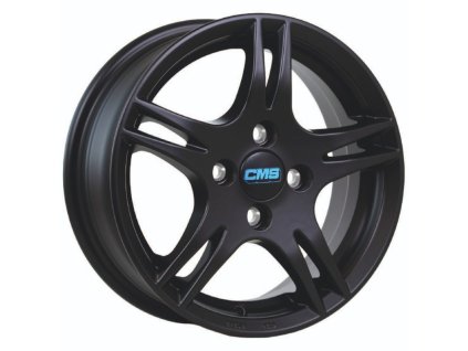 Alu kola CMS C9, 14x5.5 4x100 ET45, černá matná