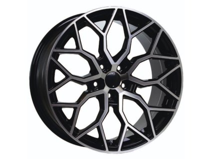 Alu kola Arceo A368, 18x8 5x108 ET40, černá + leštění