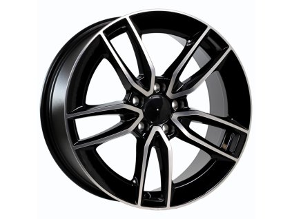 Alu kola Arceo DY388, 18x8 5x112 ET43, černá + leštění