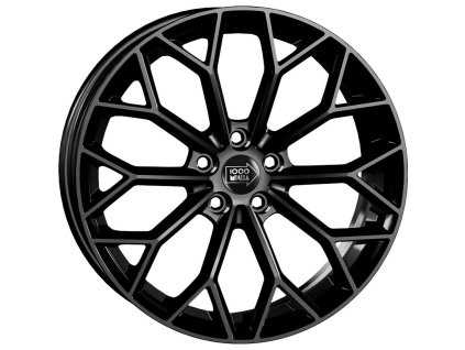 Alu kola Mille Miglia MM1030, 17x7.5 5x110 ET30, černá lesklá