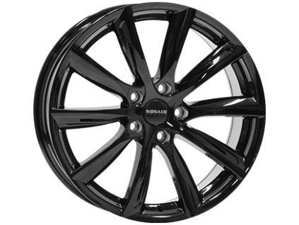 Alu kola MONACO WHEELS GP6, 18x8 5x114.3 ET40, černá lesklá