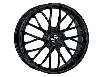 Alu kola MAK MONACO-D, 20x11 5x130 ET66, černá lesklá