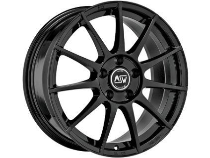 Alu kola OZ MSW85, 17x8 5x112 ET30, černá lesklá