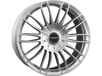 Alu kola BORBET CW3, 20x9 6x120 ET51, stříbrná (zátěžová)
