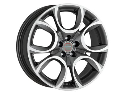 Alu kola MAK TORINO, 14x5.5 4x98 ET35, šedivá + leštění