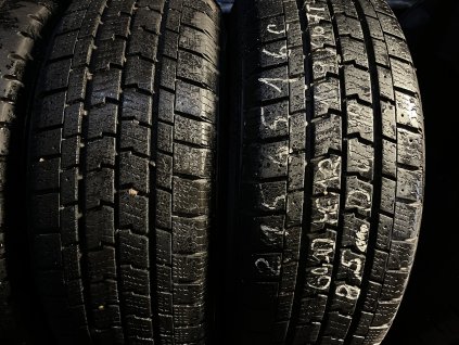215/65 R16C 109/107T GoodYear DOT18 (8,5mm =153 mm zánovní dezén) - zimní pneumatiky