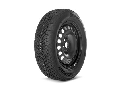 Toyota YARIS (od 09/2024-) - 185/65 R15 nové obuté zimní kolo - kompletní obuté plechové kolo