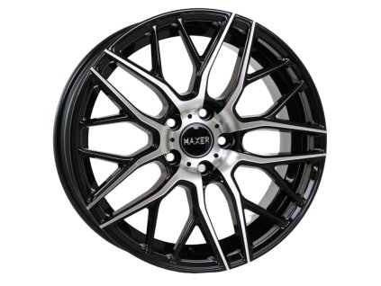 alu kola haxer hx038 18x8 5x112 et45 cerna lesteni