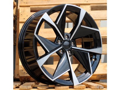 alu kola racing line i5638 19x8 5x112 et45 cerna lesteni