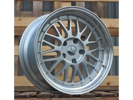 alu kola racing line a1025 17x7.5 5x112 et35 stribrna lesteny limec