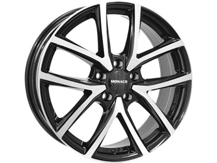 alu kola monaco wheels 2 cl2 16x6.5 5x100 et40 cerna leskla lesteni