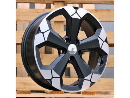 alu kola racing line y1274 18x6.5 5x114.3 et45 cerna matna lesteny limec