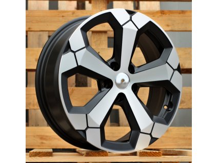 alu kola racing line y1274 17x6.5 5x114.3 et45 cerna matna lesteni