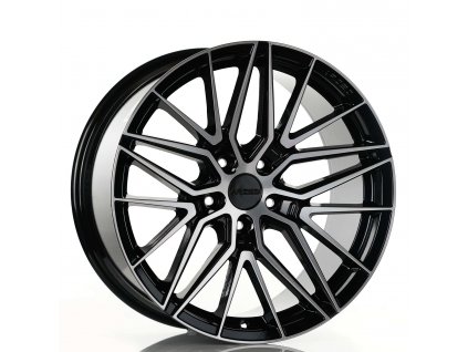 Alu kola Arceo 18193, 18x8 5x112 ET37, černá + leštění
