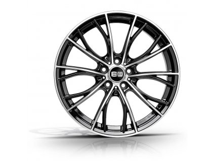 8*18-5*112 ET45 66.6 BLACK POLISH Elit Wheels