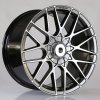 Alu kola Racing Line Q1211, 18x9.5 10x112 ET38, šedivá matná