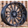 Alu kola Racing Line B1688, 22x12 12x135 ET-44, černá lesklá