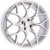 Alu kola Racing Line B1449, 18x8 4x100 ET30, stříbrná + leštění