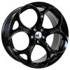 Alu kola Racing Line L1664, 17x7.5 5x110 ET32, černá lesklá