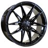 Alu kola Haxer HX036, 17x8 5x105 ET38, černá lesklá