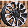 Alu kola Racing Line B1743, 19x7.5 6x139.7 ET25, černá + leštění