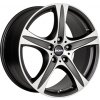 Alu kola RONAL R55 SUV, 18x8.5 5x127 ET38, černá matná + leštění