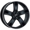 Alu kola MAK TURISMO-D, 20x11.5 5x130 ET68, černá lesklá + leštěný límec