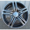 Alu kola Racing Line LU048, 15x6.5 5x105 ET39, černá + leštění