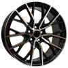 Alu kola Racing Line B5137, 19x8 5x114.3 ET40, černá + leštění