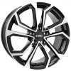 Alu kola IT WHEELS ELLA, 18x8 5x108 ET45, černá lesklá + leštění (zátěžová)