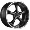 Alu kola DIVERSEN LEMAN, 20x10 5x112 ET25, černá lesklá + leštění (zátěžová)