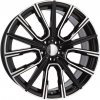 Alu kola Racing Line B5836, 20x10 5x120 ET41, černá + leštění